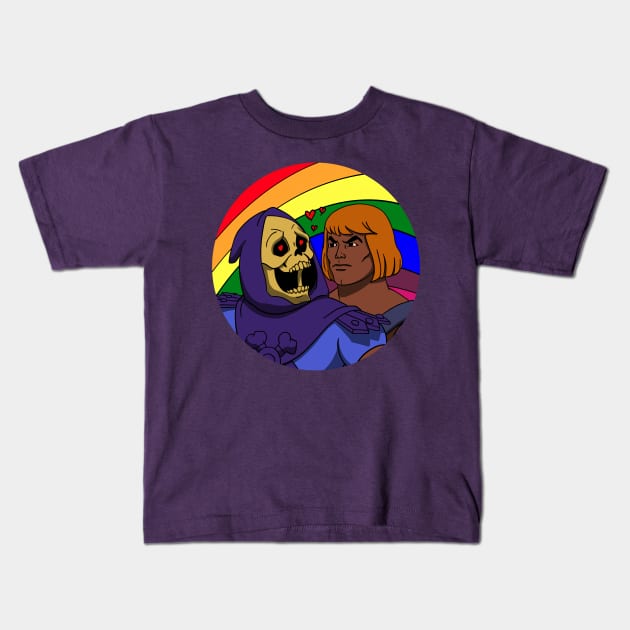 masters of love is love Kids T-Shirt by nielsrevers